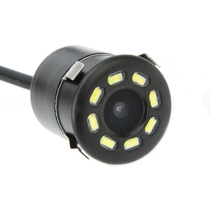 Hippcron HD Car Rear View Camera with 4 LED Night Vision – 170° Waterproof CCD Reversing & Parking Assist Auto Monitor