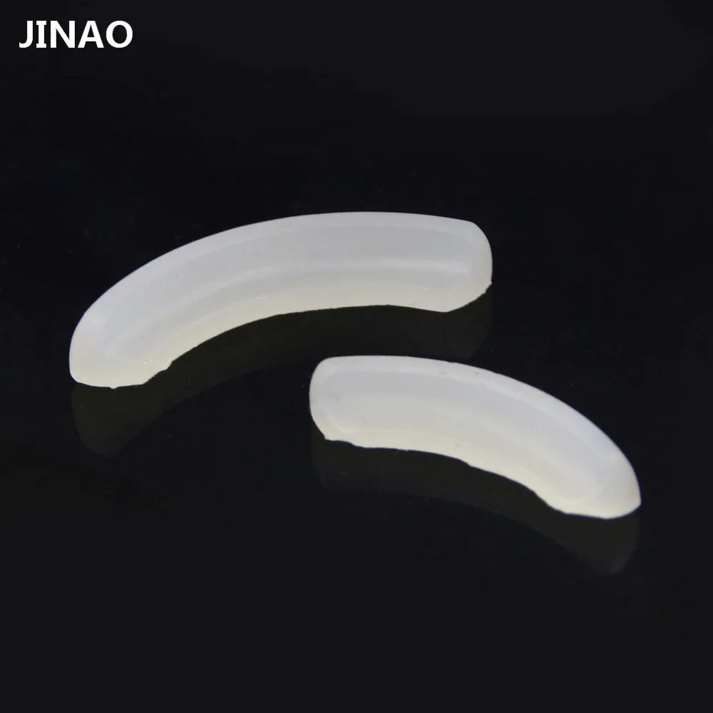 JINAO 2-Piece Grillz Molding Bar – Reusable Silicone Fitting Mold for Top & Bottom Hip Hop Teeth Grillz