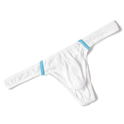 Men’s Low Rise Thong & G-String Underwear – Sexy Bikini Briefs with Support Pouch, Breathable Jockstrap Style (B617)
