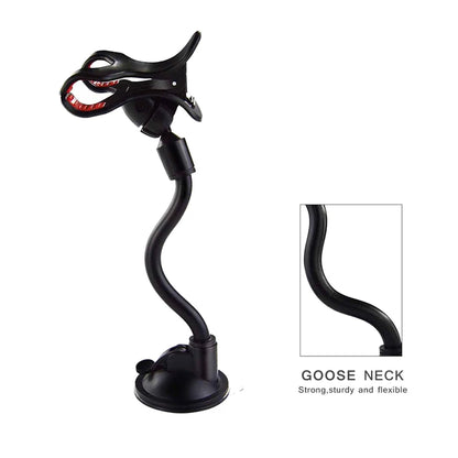 Guitar Phone Holder Stand — Street Singing & Song Lyrics Mobile Car Suction Cup Support