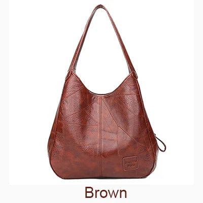 Yogodlns Vintage Women's Handbag - Designer Luxury Shoulder Tote, Fashion Brand Top-Handle Bag