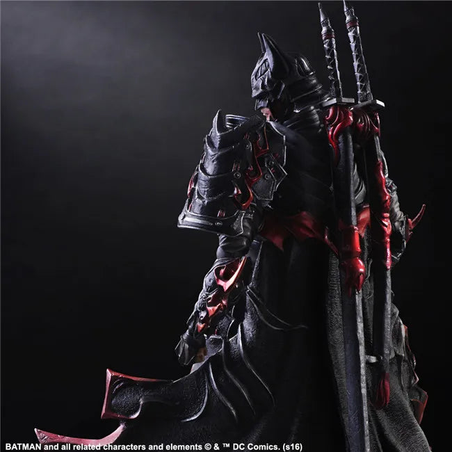 2017 Play Arts Bushido Batman Figure - 27cm Collectible Action Toy for Fans & Display