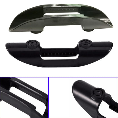 Kayak Canoe Paddle Clip – Deck Mounted Paddle Holder with Screws & Nuts for Fishing Boats & Oars