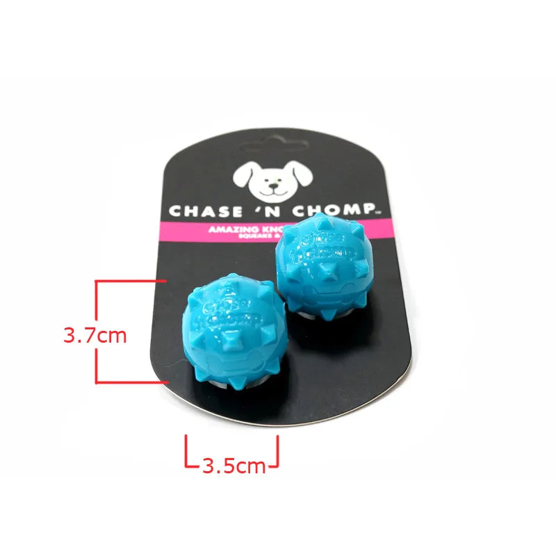 CAITEC Mini Squeaky Dog Ball - Soft Floating Fetch Toy For Small Dogs Tossing And Chasing Play