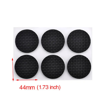 KAK Self-Adhesive Furniture Leg Felt Pads, Anti-Slip Rug Mat Bumper, 1-24PCS Chair Table Protector, Furniture Hardware Damper