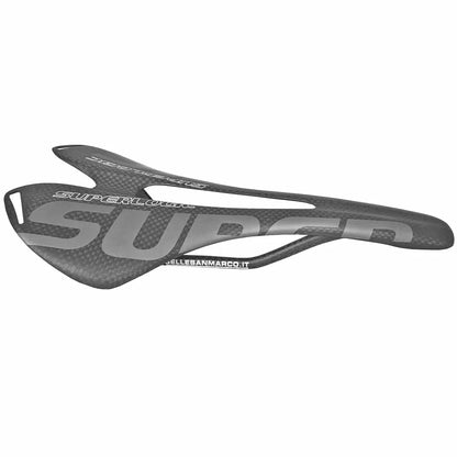 Superlogic 3K Full Carbon Fiber Bike Saddle - Lightweight Road & MTB Seat 275×143mm