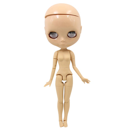 DBS Blyth Doll Toy – 30cm Joint Body Bald Head DIY Doll without Eyechips, Loose Scalp