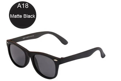 Kids Polarized Sunglasses – Classic Designer UV Protection Eyewear with TAC Lenses & TR90 Flexible Safety Frame for Boys & Girls