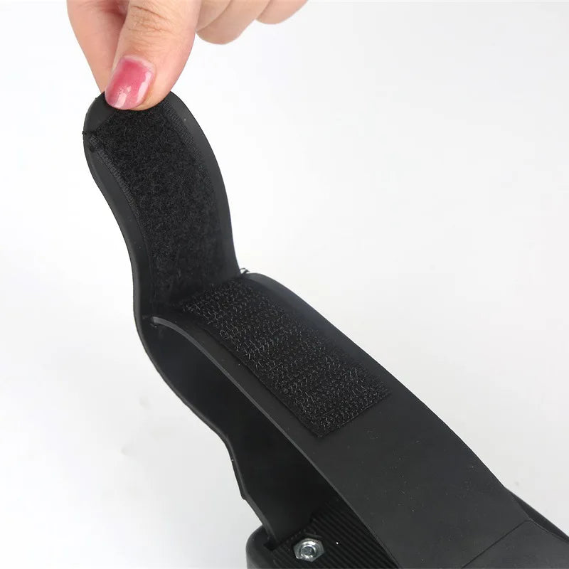New Exercise Bike Pedals – Widened Bicycle Pedals with Pedal Straps for Stationary Cycle, Home Fitness