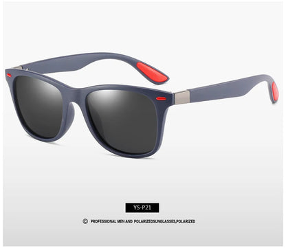 Classic Polarized Sunglasses – Unisex Square Frame Driving & Fishing UV400 Eyewear