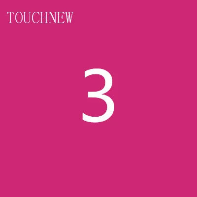 TOUCHNEW Alcohol Sketch Markers - Dual Tip Brush Pens for Manga Drawing & Art Supplies