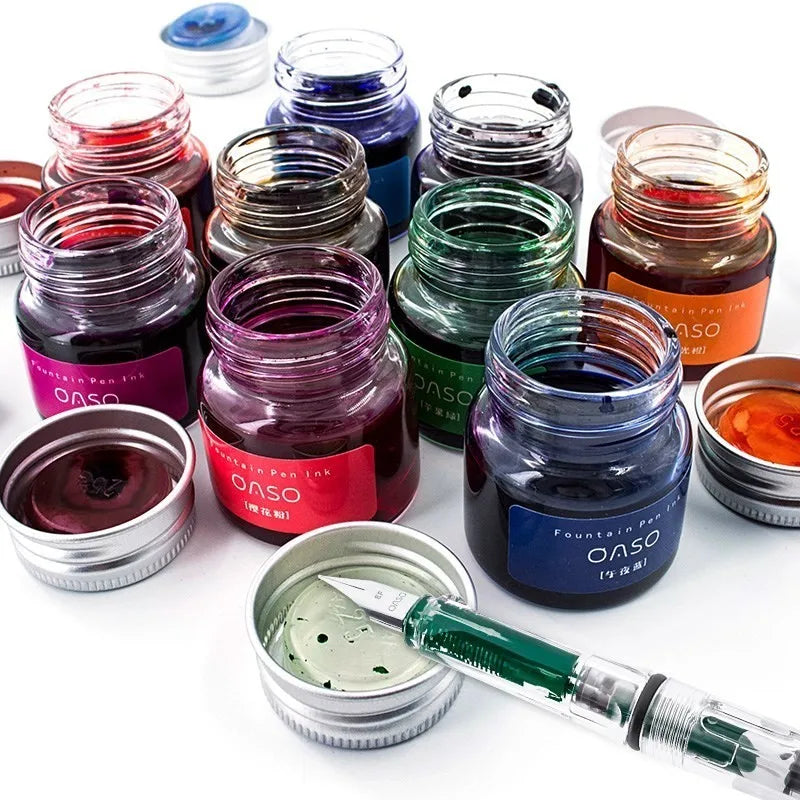 20ml Colorful Liquid Ink Refill — Smooth Bright Comics Ink for Office, School & Stationery Use (No Pen Included)