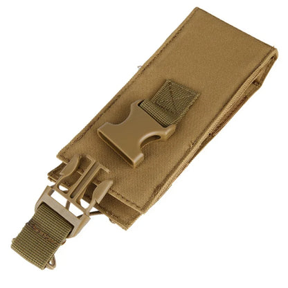 MOLLE Water Bottle Holster Pouch - Outdoor Sports, Hiking, Camping & Travel Canteen Holder EDC Tool Waist Bag