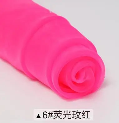 Sheer Organza Fabric Roll - Wedding Party Decoration Material For Romantic Birthday And Event Decor