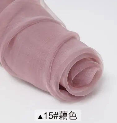 Sheer Organza Fabric Roll - Wedding Party Decoration Material For Romantic Birthday And Event Decor