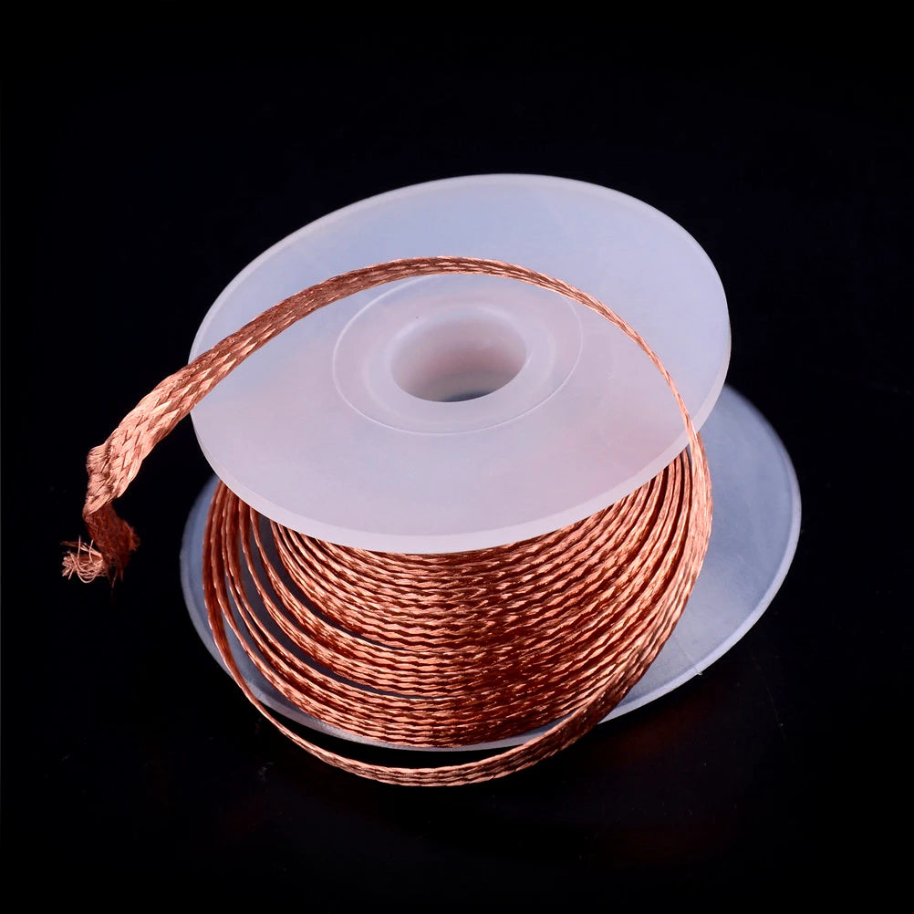Desoldering Braid Solder Wick - 1.5m Copper Wire for PCB & Electronics Repair
