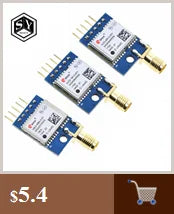 CC1101 Wireless Transceiver Module with SMA Antenna – 315/433/868/915MHz for Arduino
