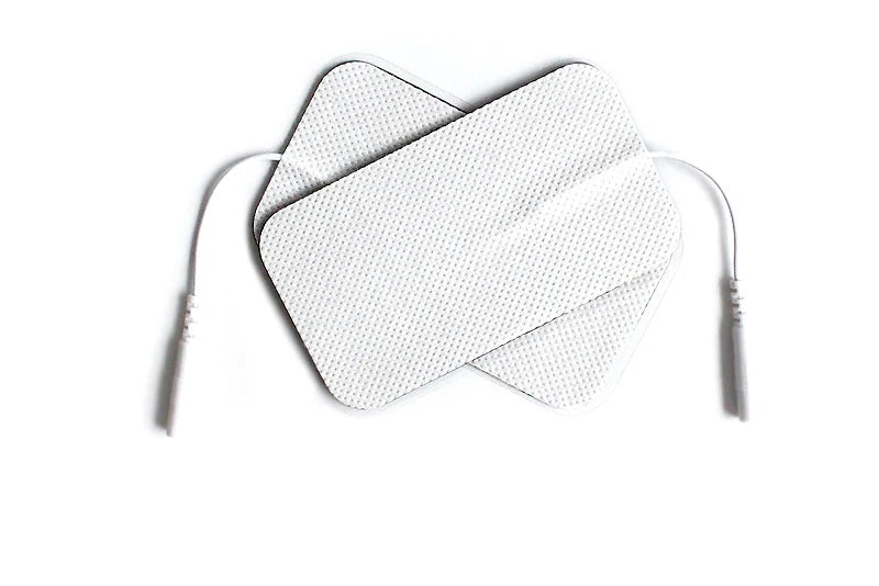 5×9cm Non-Woven Electrode Pads – 2mm Plug for TENS Muscle Stimulator & Acupuncture Machine, Gel Patch Accessories