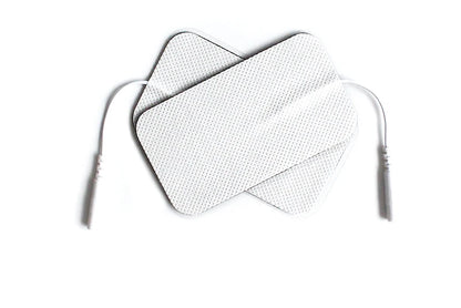 5×9cm Non-Woven Electrode Pads – 2mm Plug for TENS Muscle Stimulator & Acupuncture Machine, Gel Patch Accessories