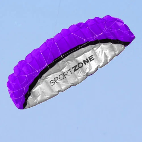 1.8M Dual Line Parafoil Kite - 4 Color Parachute Sports Beach Kite Easy to Fly