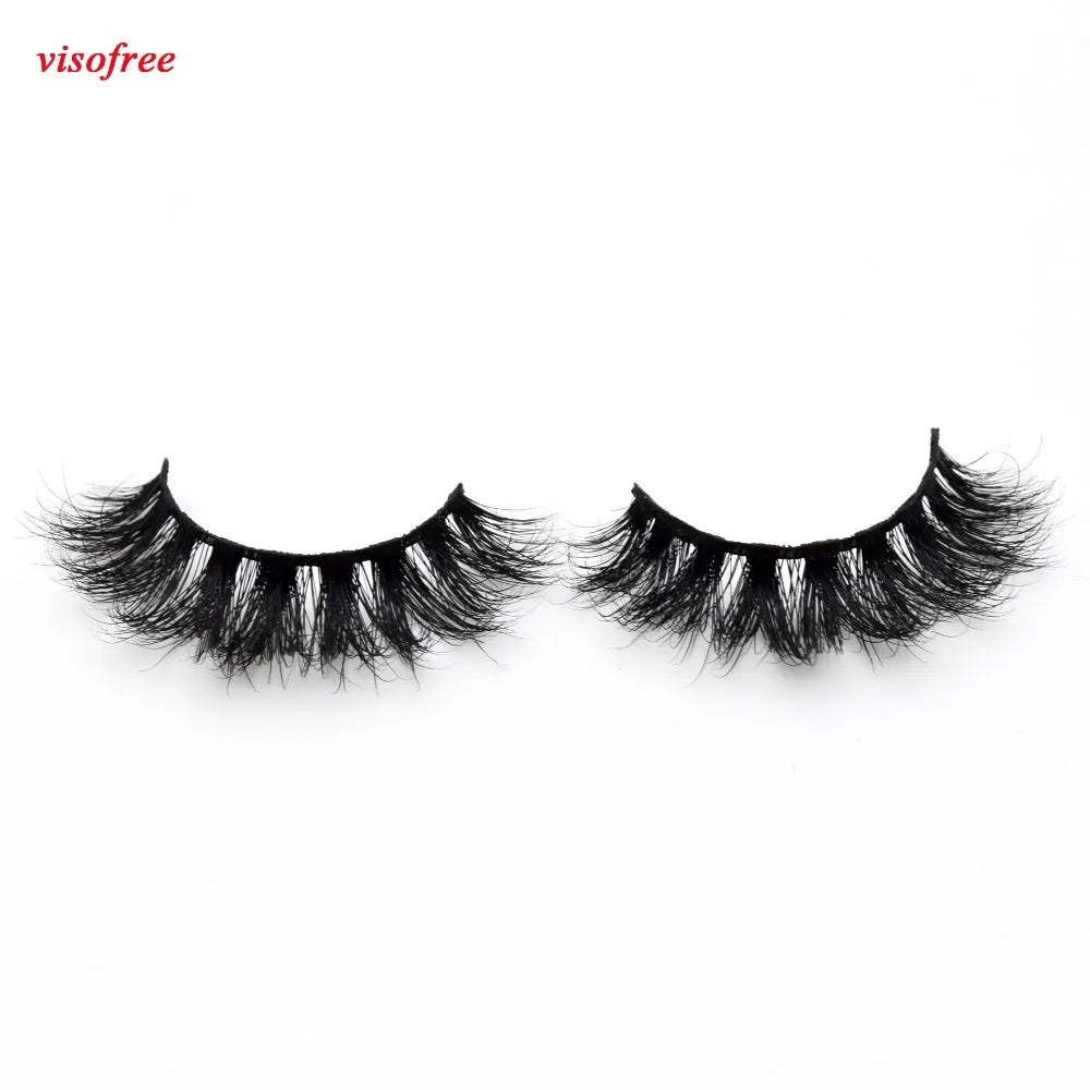 Visofree 3D Mink Lashes – High Volume Natural Black False Eyelashes #108, #109, #110