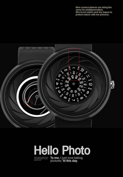 2023 Enmex Men’s Creative Industrial Quartz Watch — Digital Design Light Sports Fashion Wristwatch