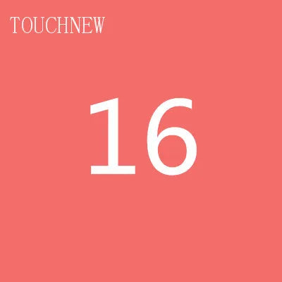 TOUCHNEW Alcohol Sketch Markers - Dual Tip Brush Pens for Manga Drawing & Art Supplies