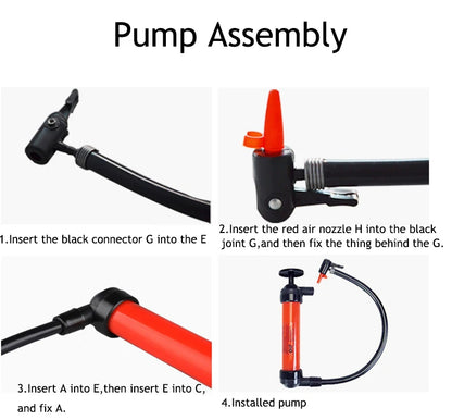 Portable Manual Oil Pump – Hand Siphon Tube for Liquid, Gas, Fuel Transfer, High-Quality Suction Pump & Inflatable Hose