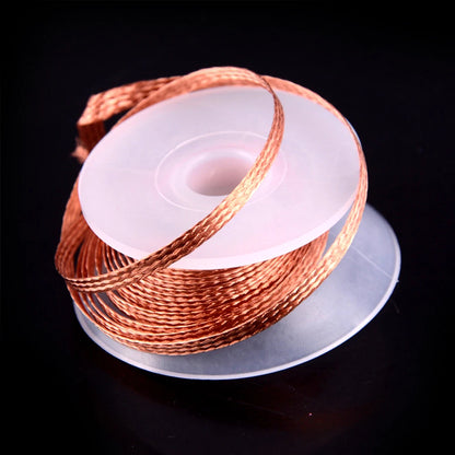 Desoldering Braid Solder Wick - 1.5m Copper Wire for PCB & Electronics Repair