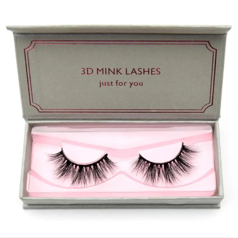 Visofree 3D Mink Lashes – High Volume Natural Black False Eyelashes #108, #109, #110