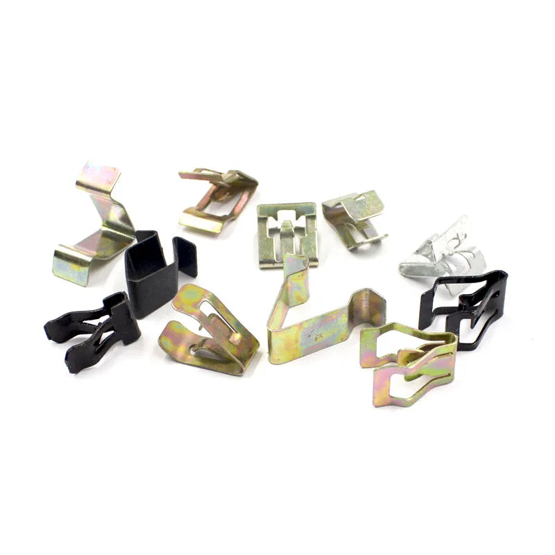 Universal Car Dashboard Retainer Clips – Metal Fastener Rivets for DVD CD Panel & Trim