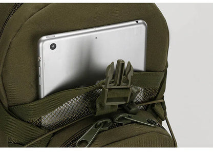 15L Molle Tactical Backpack – Outdoor Sports Bicycle Bag for Cycling, Hiking, Climbing, Camping & Fishing with Hydration Support