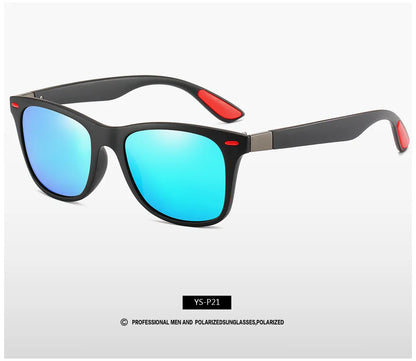 Classic Polarized Sunglasses – Unisex Square Frame Driving & Fishing UV400 Eyewear