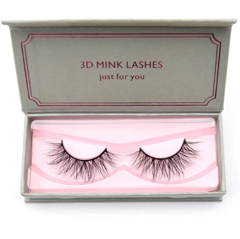 Visofree 3D Mink Lashes – High Volume Natural Black False Eyelashes #108, #109, #110