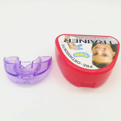 T4K Children’s Dental Tooth Trainer – Orthodontic Appliance for Kids Teeth Alignment, Soft & Hard Braces Mouthpieces