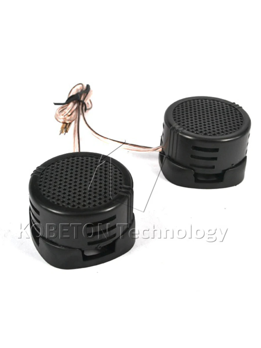2X Car Mini Dome Tweeter Speakers – Universal High Efficiency, Super Power Loud Audio Sound for Car Tweeters