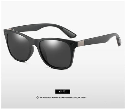 Classic Polarized Sunglasses – Unisex Square Frame Driving & Fishing UV400 Eyewear