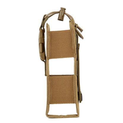 MOLLE Water Bottle Holster Pouch - Outdoor Sports, Hiking, Camping & Travel Canteen Holder EDC Tool Waist Bag