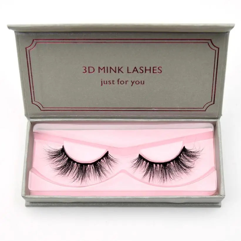 Visofree 3D Mink Lashes – High Volume Natural Black False Eyelashes #108, #109, #110