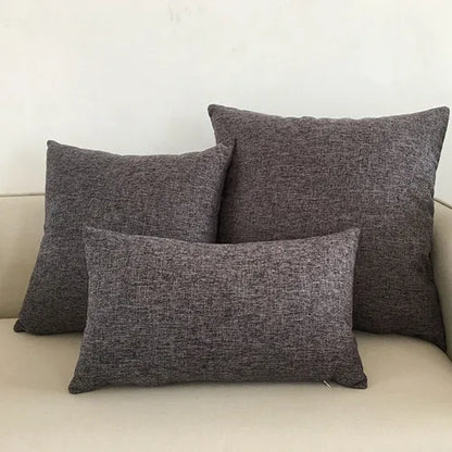 Sofa Cushion Cover – Decorative Throw Pillow Case for Home & Hotel, Multiple Sizes 30x50–60x60 cm