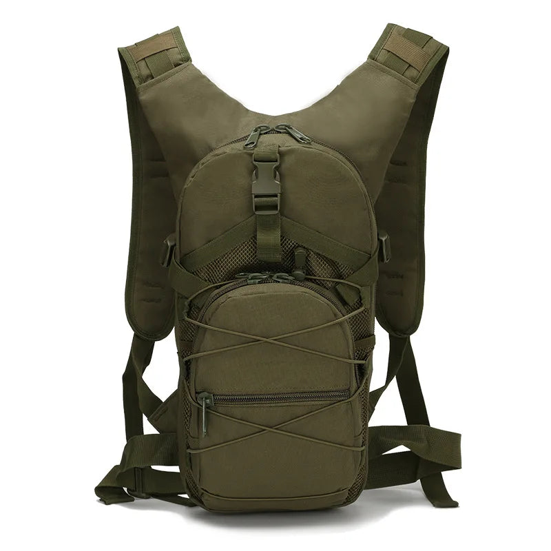 15L Molle Tactical Backpack - Outdoor Sports Bicycle Bag for Cycling, Climbing, Hiking, Camping, Fishing, Hydration
