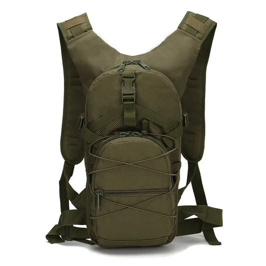 15L Molle Tactical Backpack – Outdoor Sports Bicycle Bag for Cycling, Hiking, Climbing, Camping & Fishing with Hydration Support