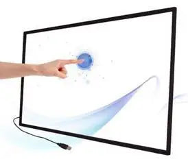 Xintai 32-Inch IR Touch Screen Overlay - 20-Point Infrared Multi-Touch Panel Frame Kit Without Glass