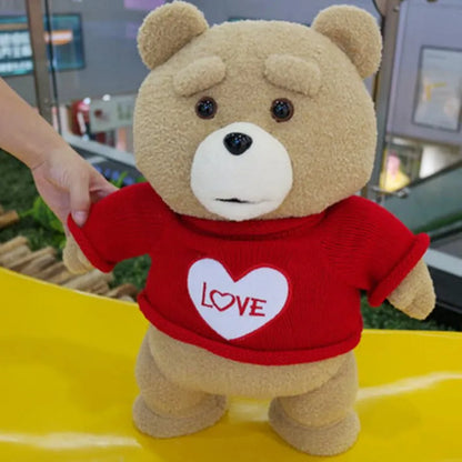 Ted 2 Movie Teddy Bear Plush Toy - 45cm Soft Stuffed Animal Birthday Gift with Apron