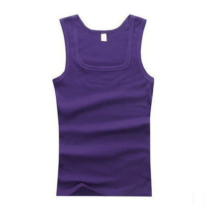 Plus Size Men’s Sleeveless Tank Top Vest – Summer Fitness Bodybuilding Singlet Casual Workout Shirt (Black, White, Gray)