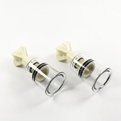 Women’s Nipple Clamps and Breast Suction Stimulator - Adult Intimate Sensory Play Accessories