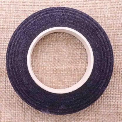 Floral Green Tapes - 12mm*45m/ROLL Tape for Corsages, Buttonhole, Artificial Flower Stamen Wrap, Florist Green Stretchy Tape