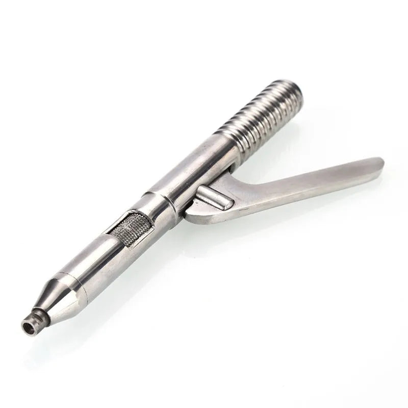 Dentistry Automatic Single-Handed Crown Remover Gun – Stainless Steel Surgical Tool with 3 Tips