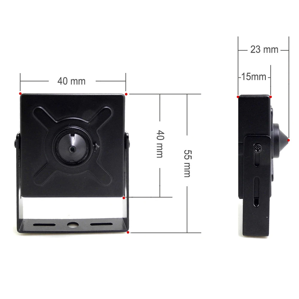 JIENUO 5MP Mini IP Camera – PoE HD CCTV Security Surveillance Camera with Audio, ONVIF Support for Indoor Home Monitoring (ICSee/Xmeye Compatible)