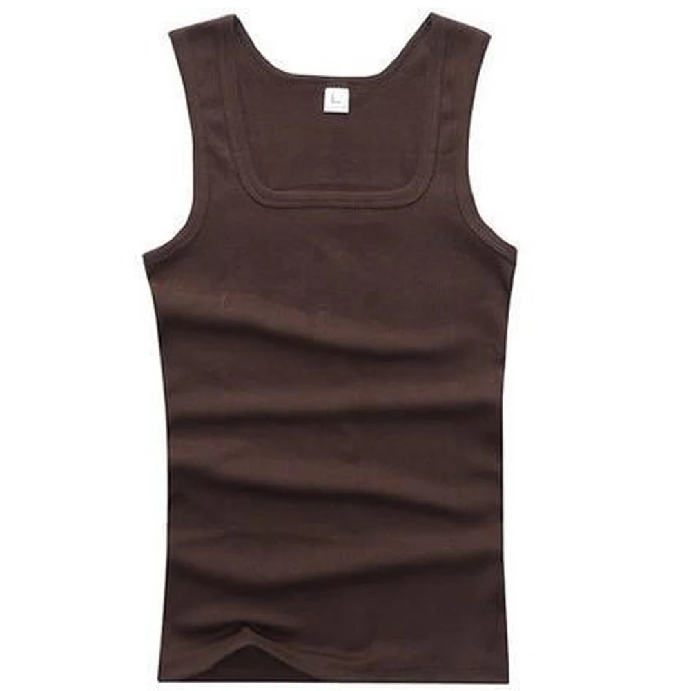 Plus Size Men’s Sleeveless Tank Top Vest – Summer Fitness Bodybuilding Singlet Casual Workout Shirt (Black, White, Gray)